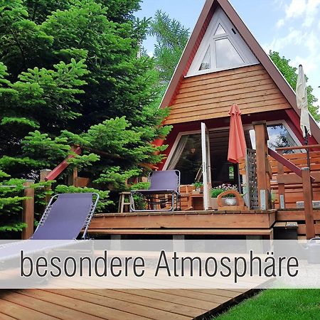 Huette41: Ganze Huette Nah Am See Mit Privatem Whirlpool, Sauna. Umzaeunt. 발트키르헨 외부 사진