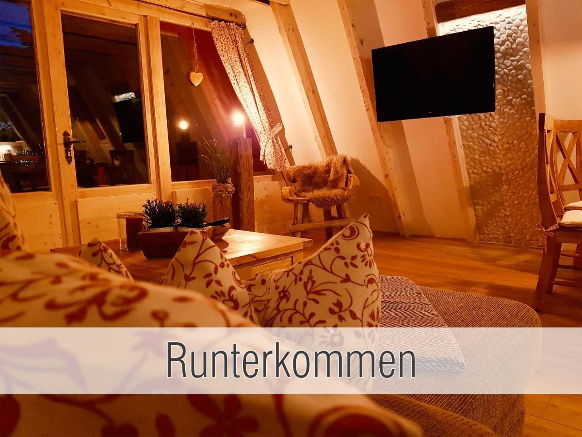 Huette41: Ganze Huette Nah Am See Mit Privatem Whirlpool, Sauna. Umzaeunt. 발트키르헨 외부 사진